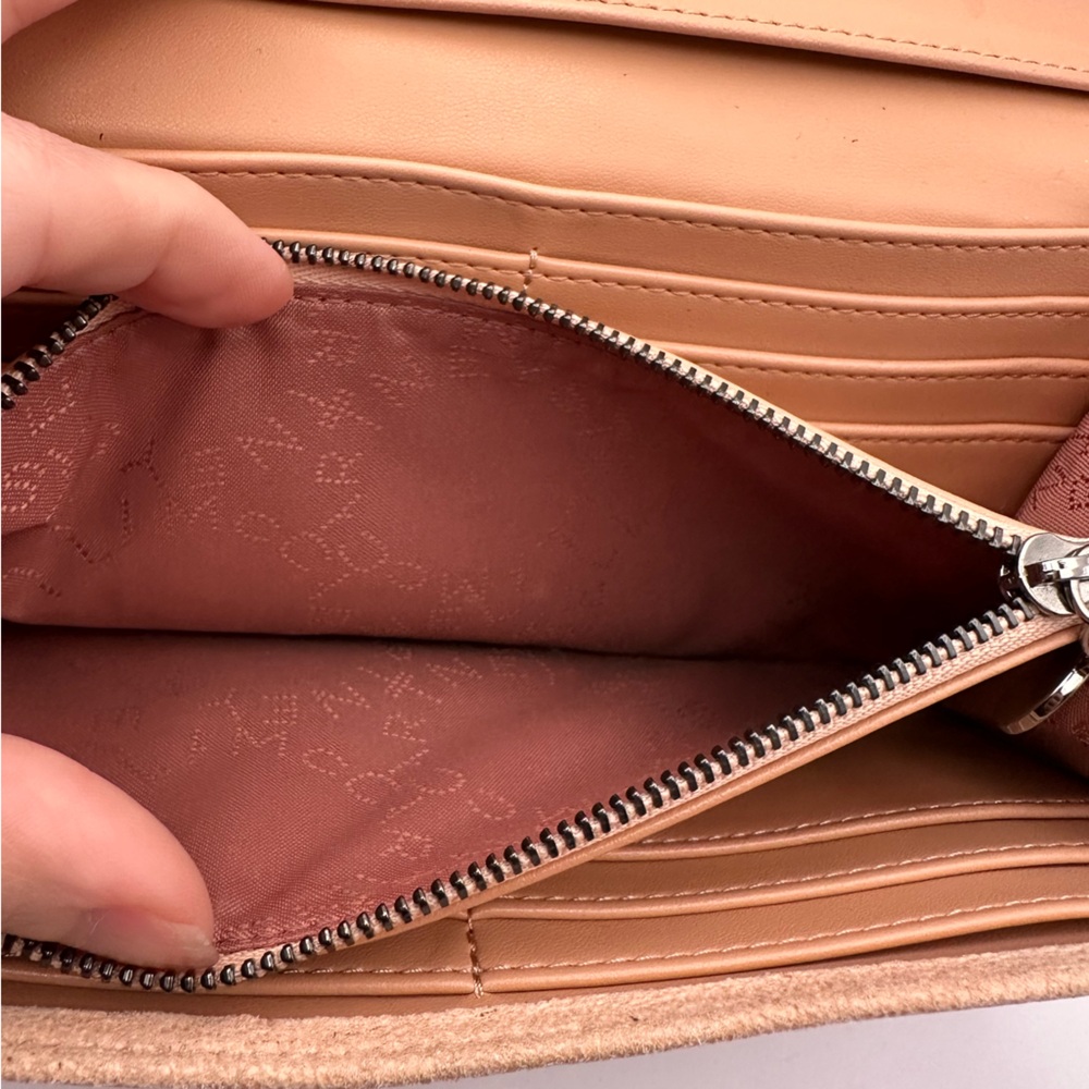 Stella McCartney pink Falabella long wallet - Picture 6 of 10